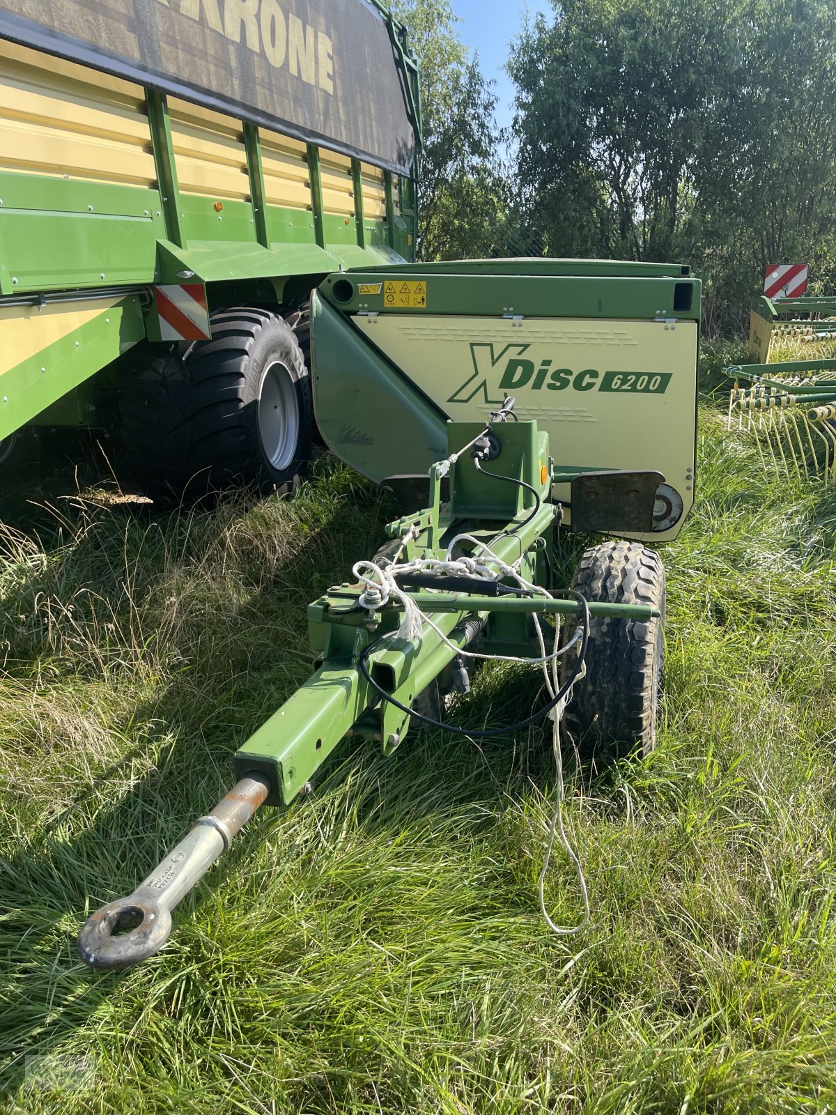 GPS-Schneidwerk typu Krone X-Disc 6200, Gebrauchtmaschine w Thalmässing (Zdjęcie 3)