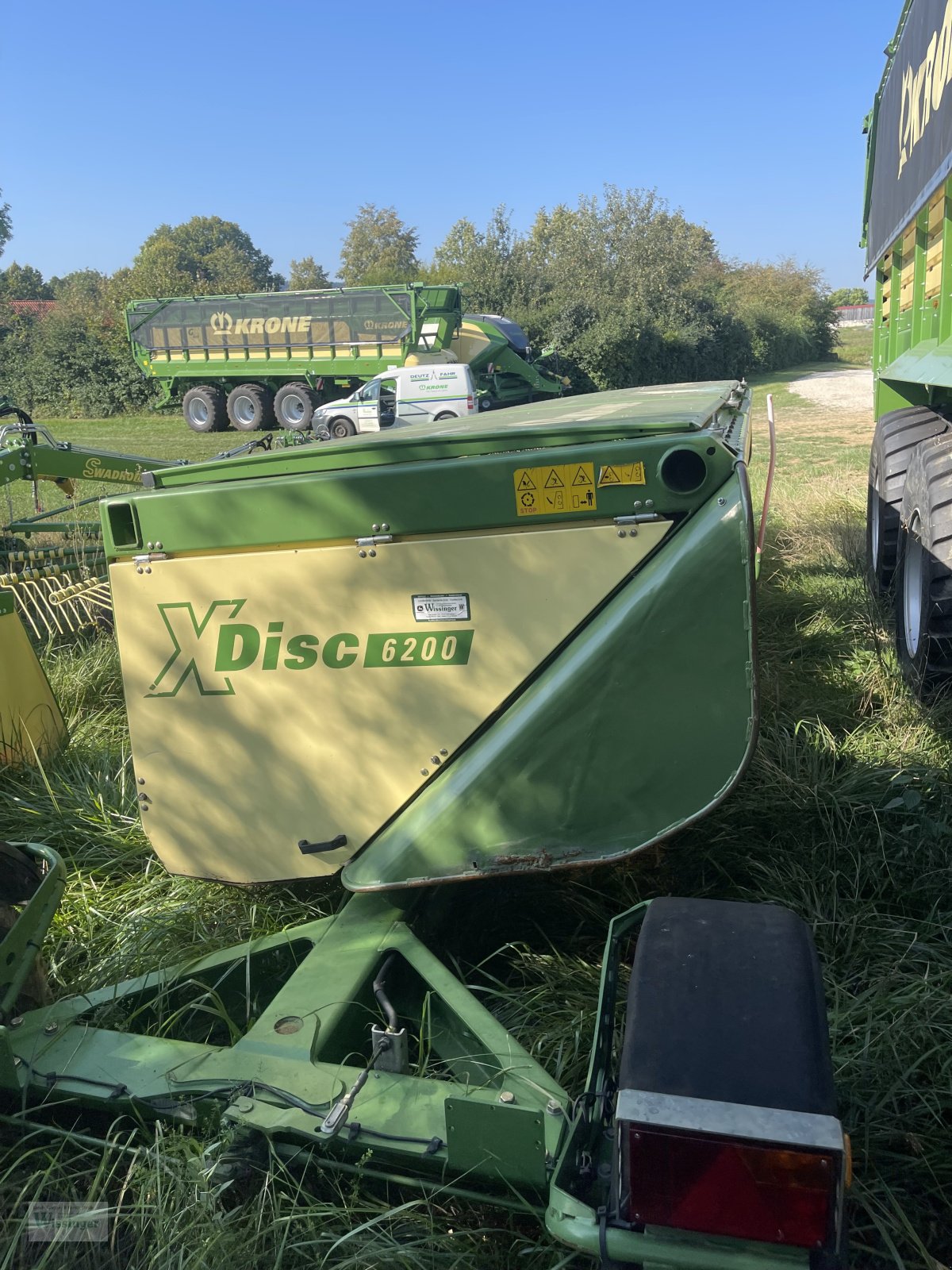 GPS Schneidwerk des Typs Krone X-Disc 6200, Gebrauchtmaschine in Thalmässing (Bild 9)