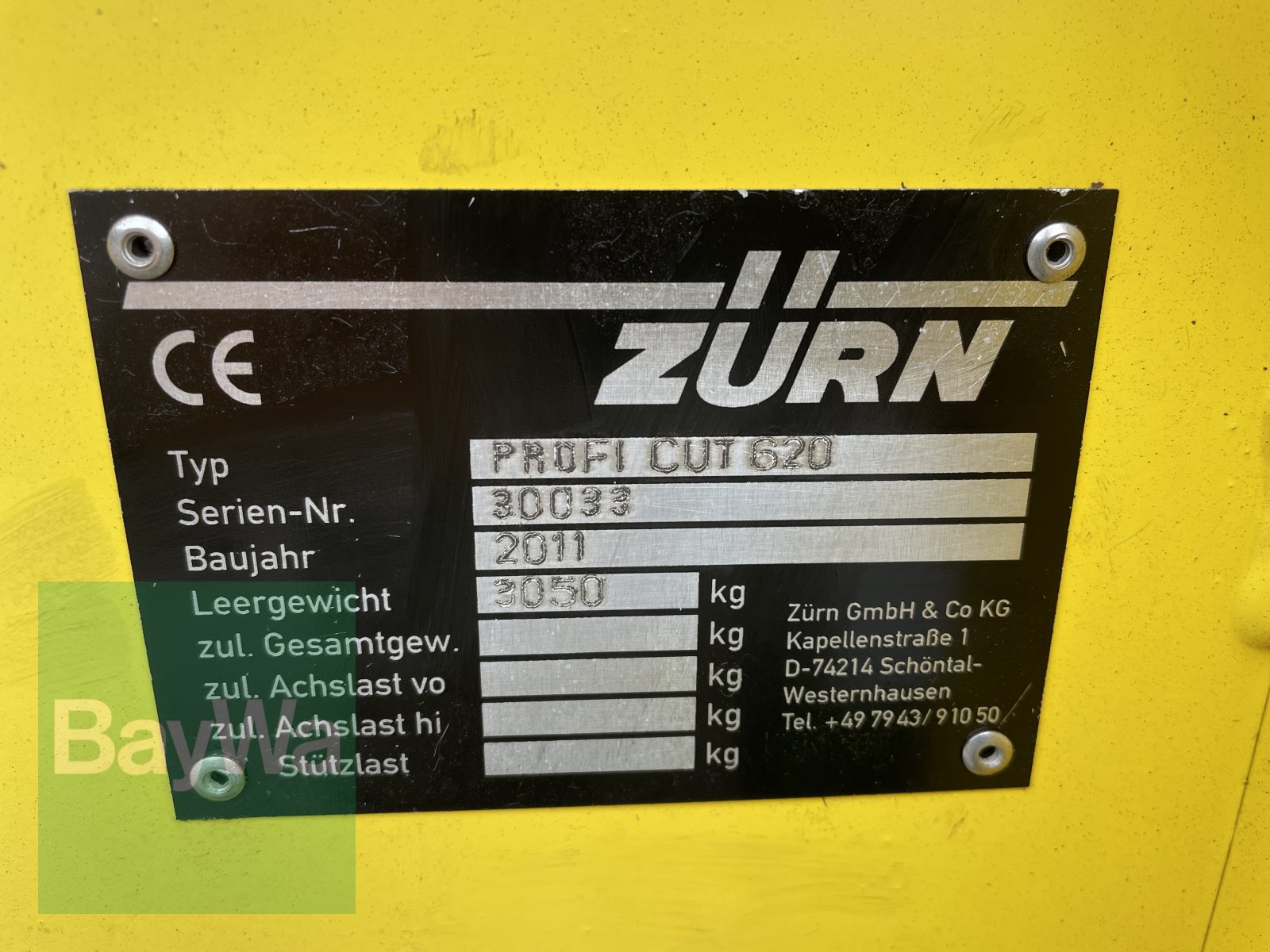 GPS Schneidwerk des Typs Zürn Profi Cut 620, Gebrauchtmaschine in Bamberg (Bild 22)
