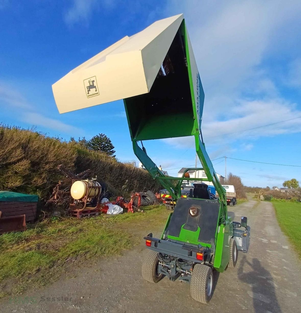 Gras- & Laubsammelcontainer a típus Amazone Profihopper PH 1500, Gebrauchtmaschine ekkor: Weidenbach (Kép 6)