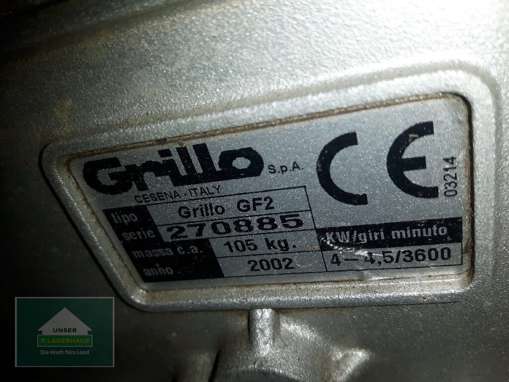 Gras- & Laubsammelcontainer typu Grillo GF2, Gebrauchtmaschine w Lambach (Zdjęcie 4)