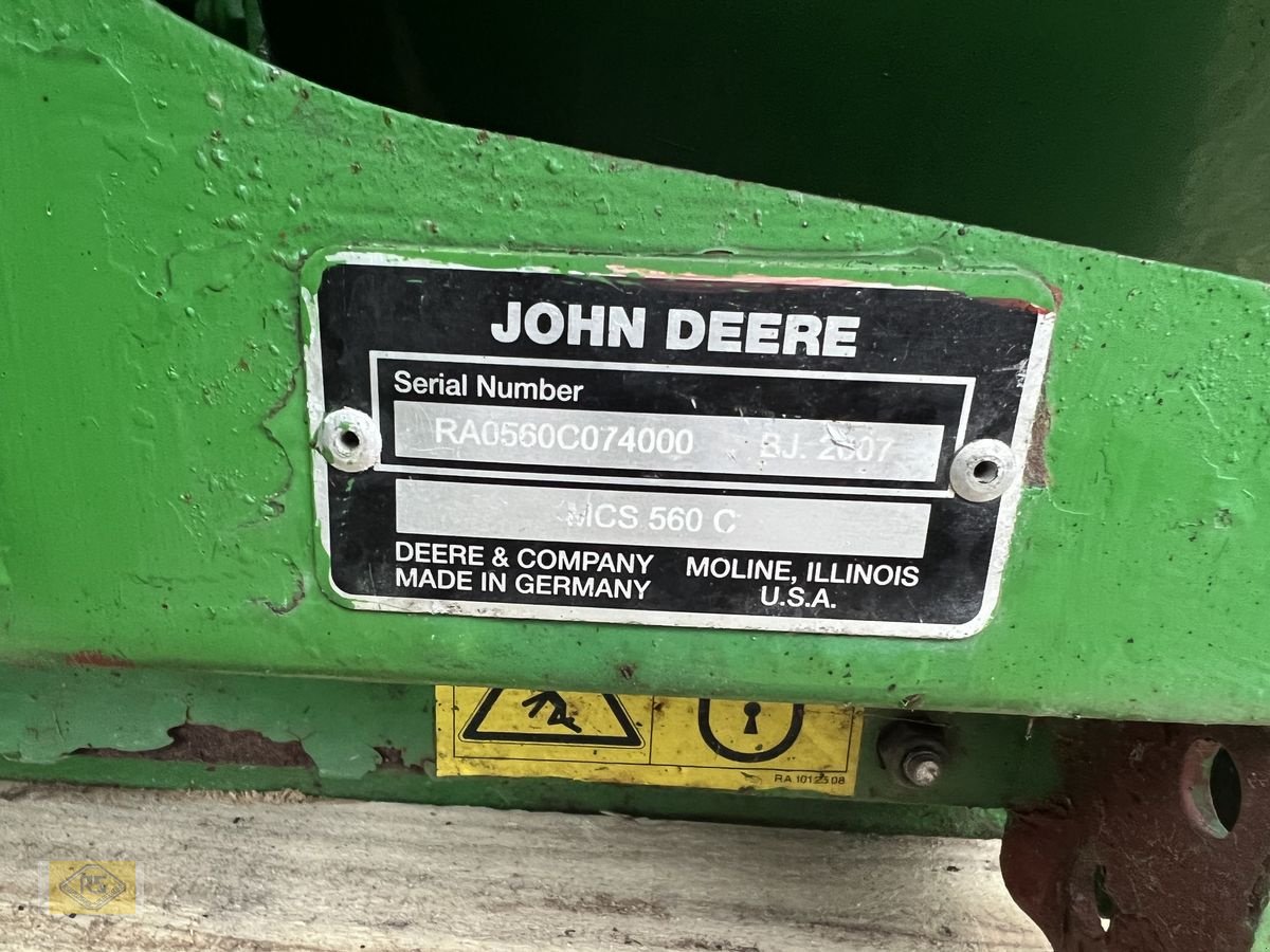 Gras- & Laubsammelcontainer tipa John Deere MCS 560 Absaugung, Gebrauchtmaschine u Beelen (Slika 6)