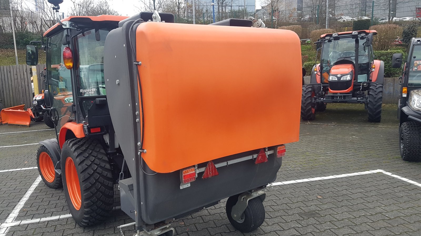 Gras- & Laubsammelcontainer a típus Kubota CLS1050  Demo, Gebrauchtmaschine ekkor: Olpe (Kép 2)