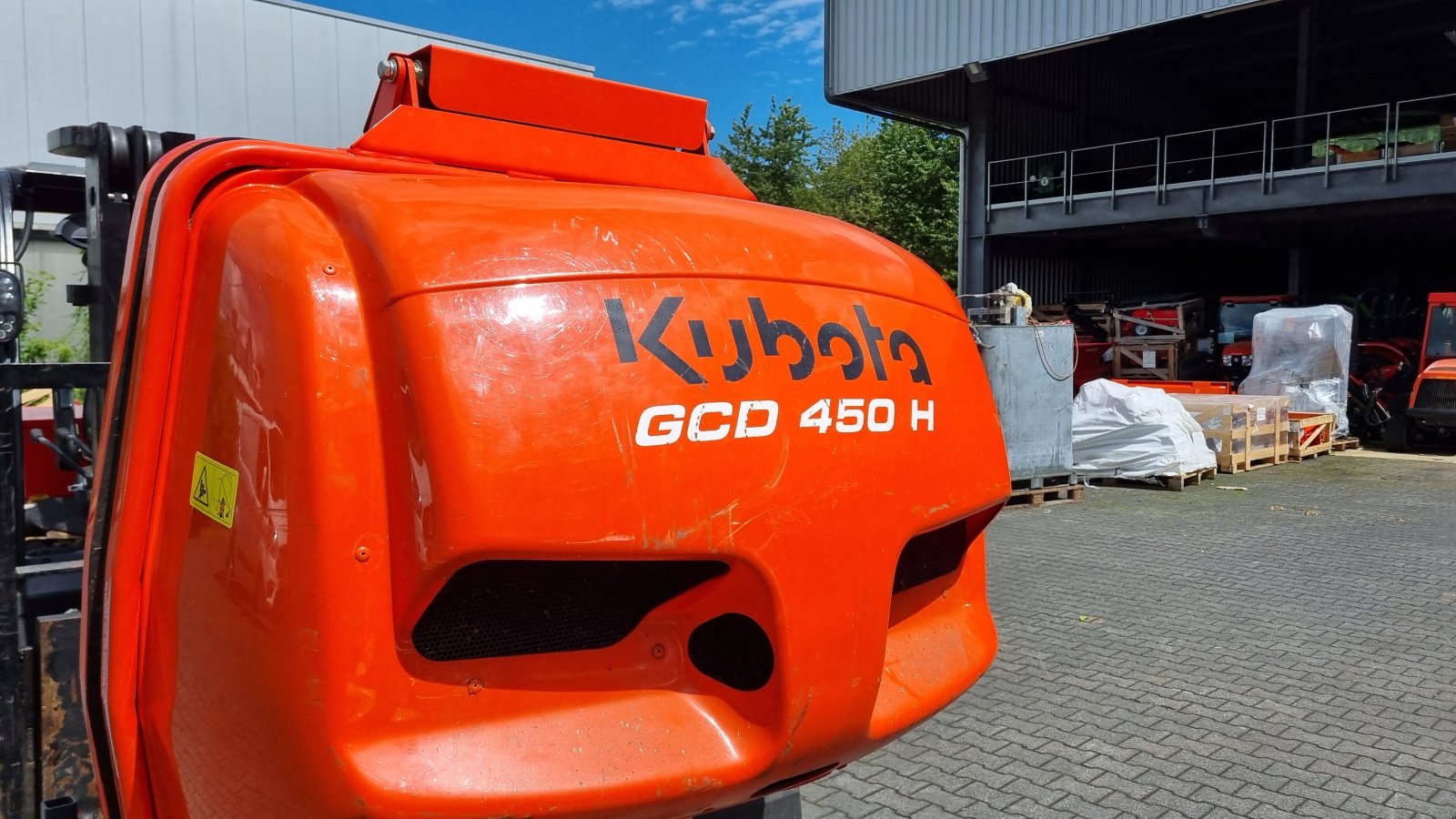 Gras- & Laubsammelcontainer typu Kubota GCD450 BX2350, Gebrauchtmaschine v Olpe (Obrázok 7)