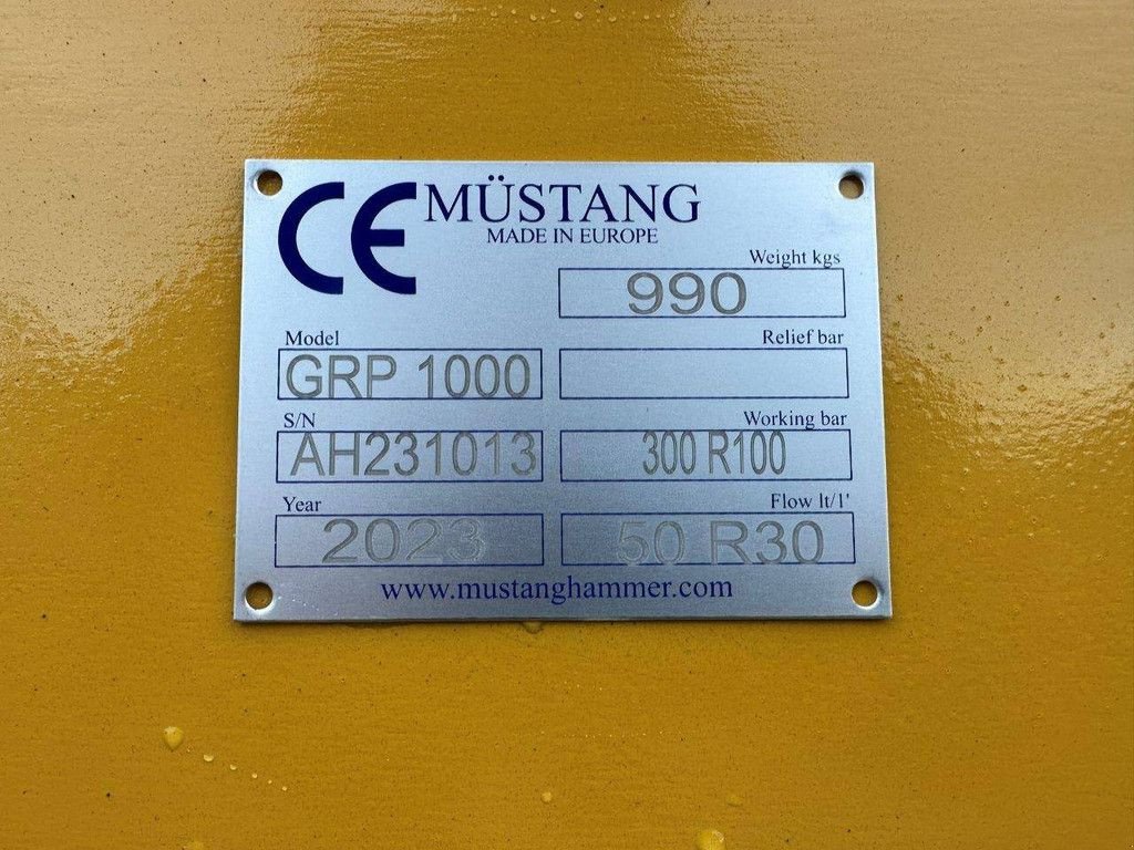 Greifer типа Mustang GRP1000, Neumaschine в Antwerpen (Фотография 10)