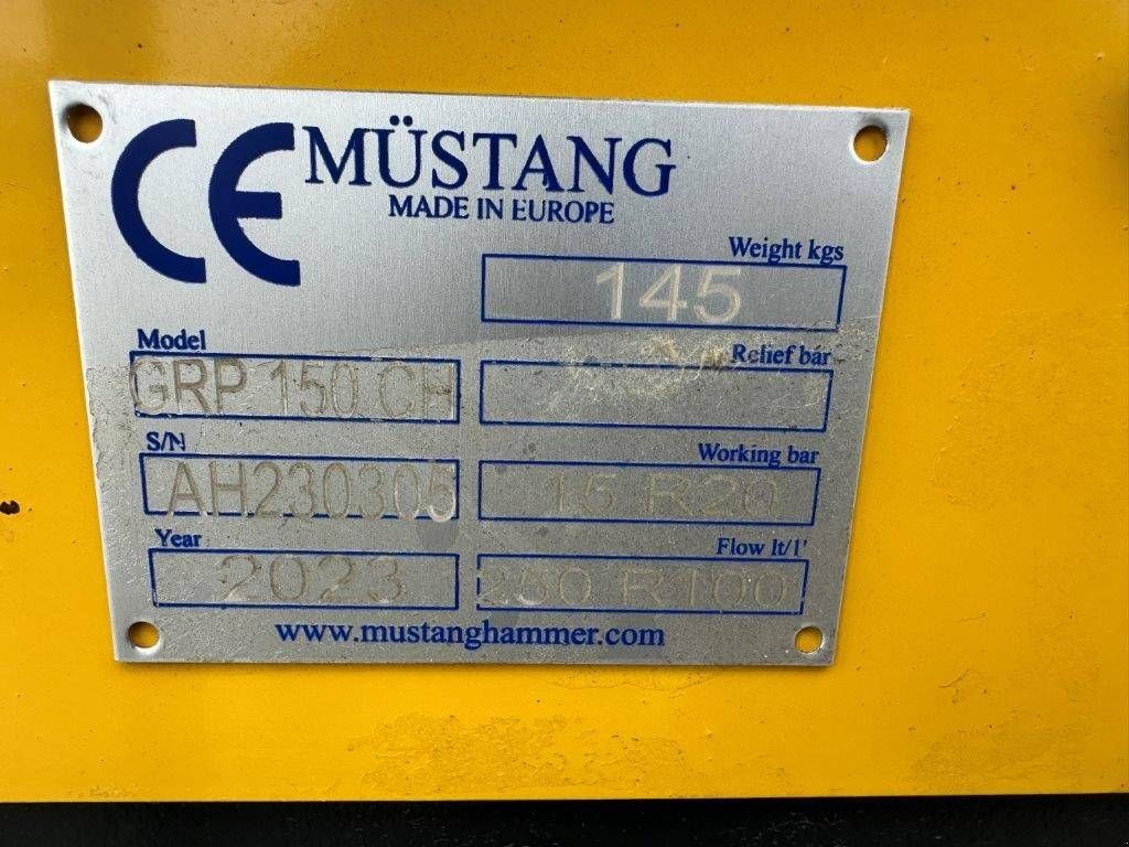 Greifer del tipo Mustang GRP150CH, Neumaschine In Antwerpen (Immagine 10)