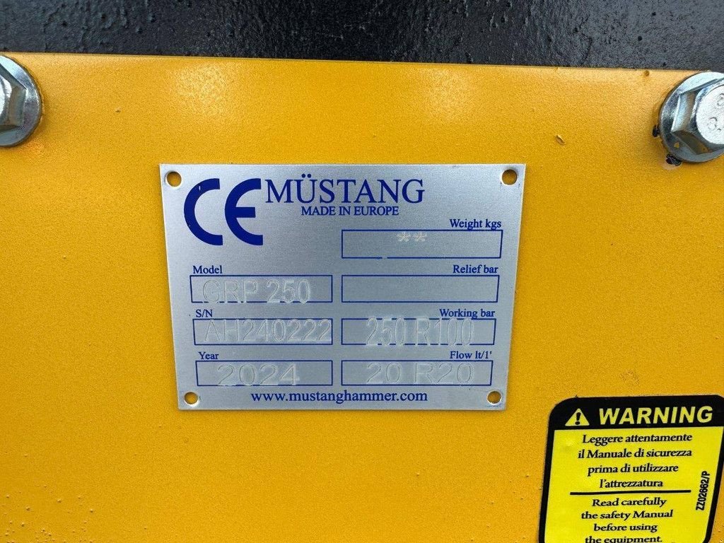 Greifer del tipo Mustang GRP250, Neumaschine In Antwerpen (Immagine 10)