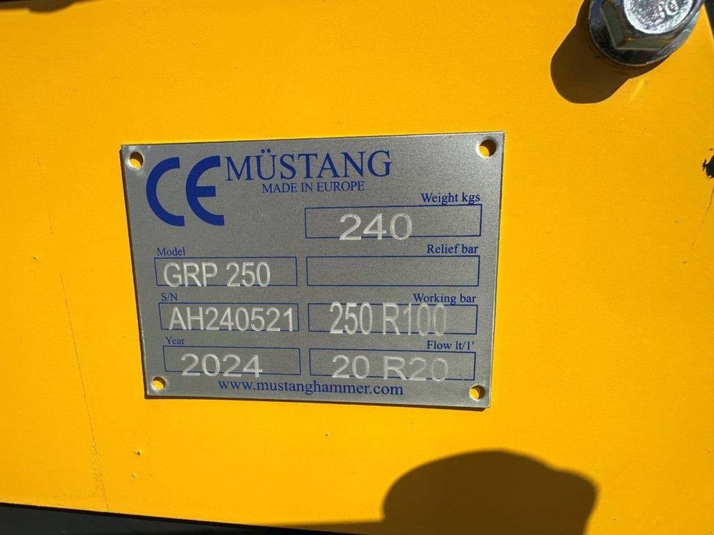 Greifer del tipo Mustang GRP250, Neumaschine en Antwerpen (Imagen 10)