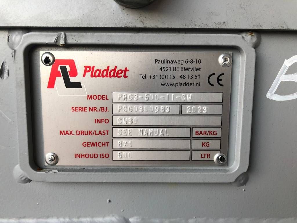 Greifer za tip Pladdet PRG3-500, Neumaschine u Almelo (Slika 6)