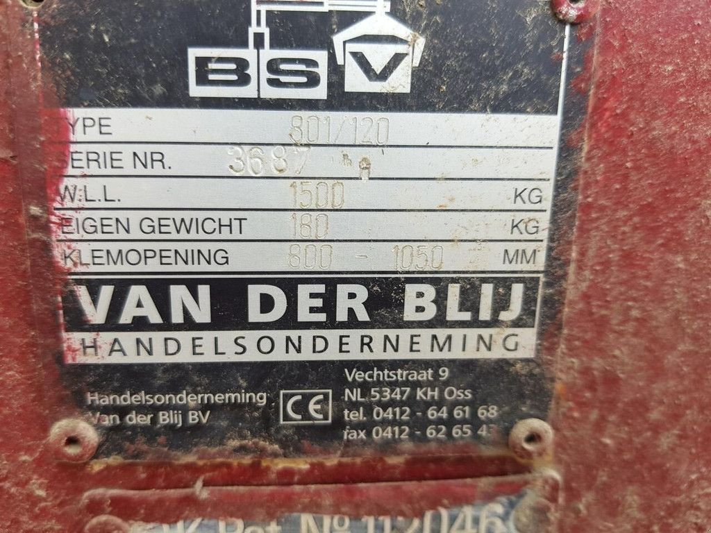 Greifer del tipo Sonstige BBV stenenklem, Gebrauchtmaschine en Goudriaan (Imagen 4)