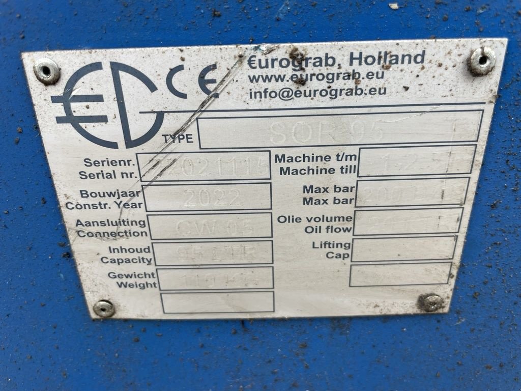 Greifer tipa Sonstige Eurograb SOR 95 sloop / sorteergrijper DEMO, Gebrauchtmaschine u Neer (Slika 10)