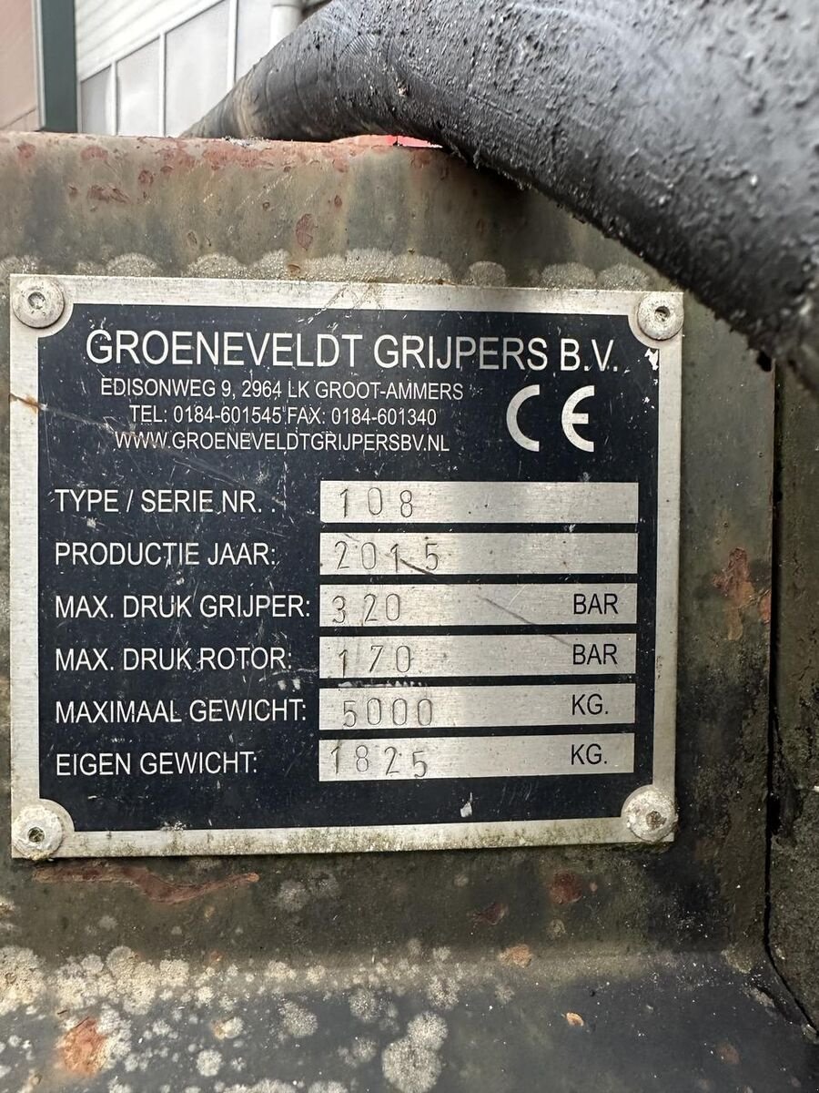 Greifer des Typs Sonstige Groeneveld, Gebrauchtmaschine in Goudriaan (Bild 10)