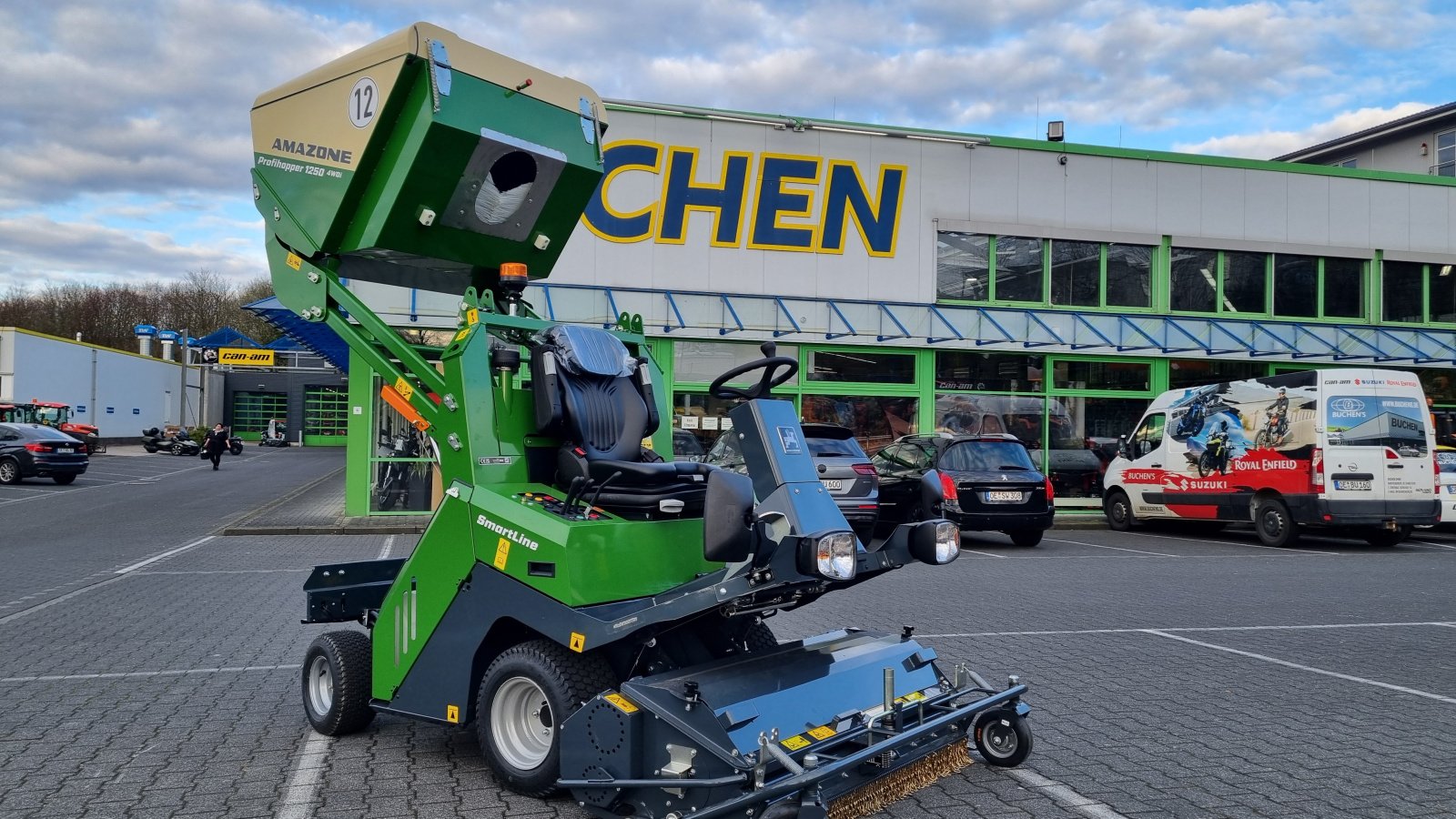 Großflächenmäher van het type Amazone Profihopper 1250 4WDi, Neumaschine in Olpe (Foto 4)