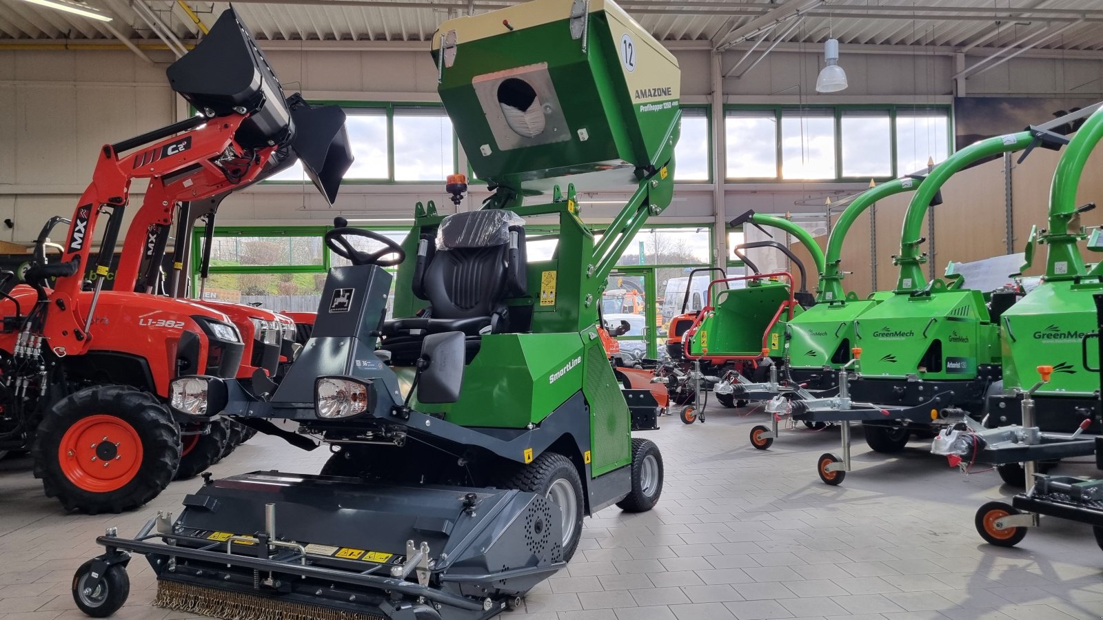 Großflächenmäher des Typs Amazone Profihopper 1250 4WDi, Neumaschine in Olpe (Bild 14)