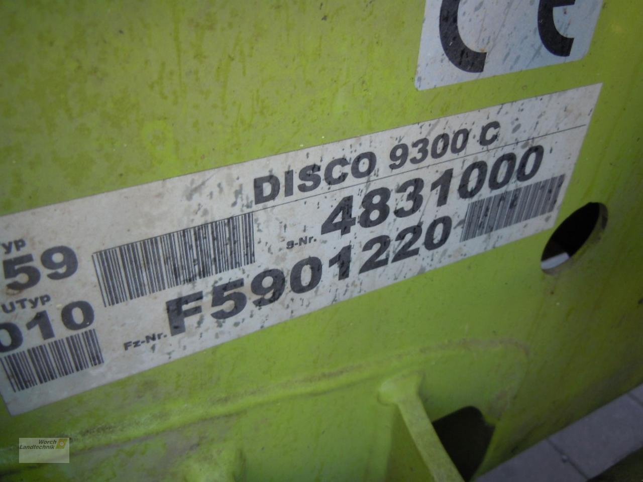 Großflächenmäher a típus CLAAS Disco 9300 C Duo Disco 3200 FC Profil, Gebrauchtmaschine ekkor: Schora (Kép 19)