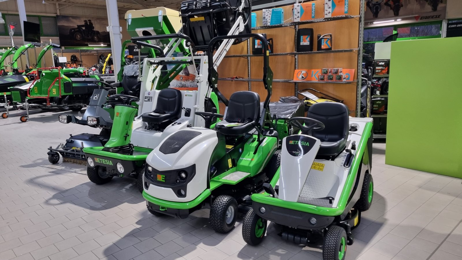 Großflächenmäher tipa Etesia Hydro 100 MKEHH, Neumaschine u Olpe (Slika 16)