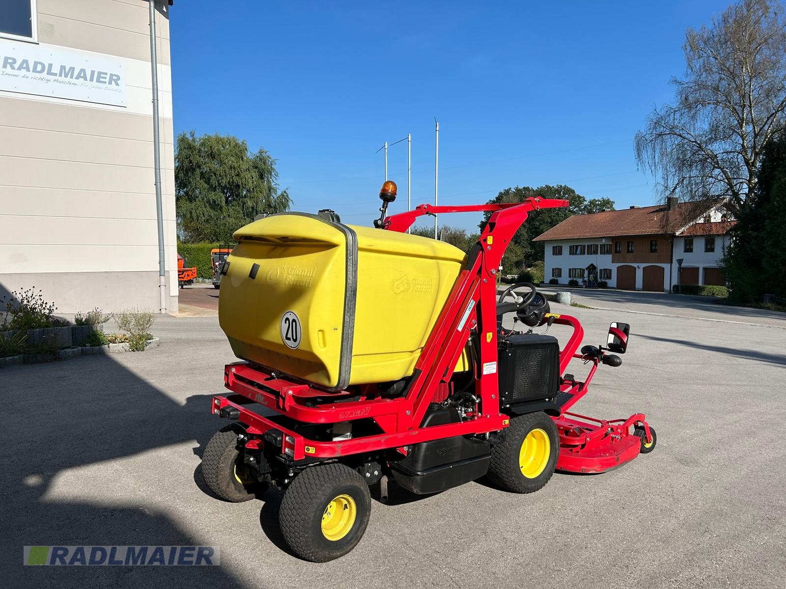 Großflächenmäher del tipo Gianni Ferrari Turbo 4, Gebrauchtmaschine en Babensham (Imagen 5)