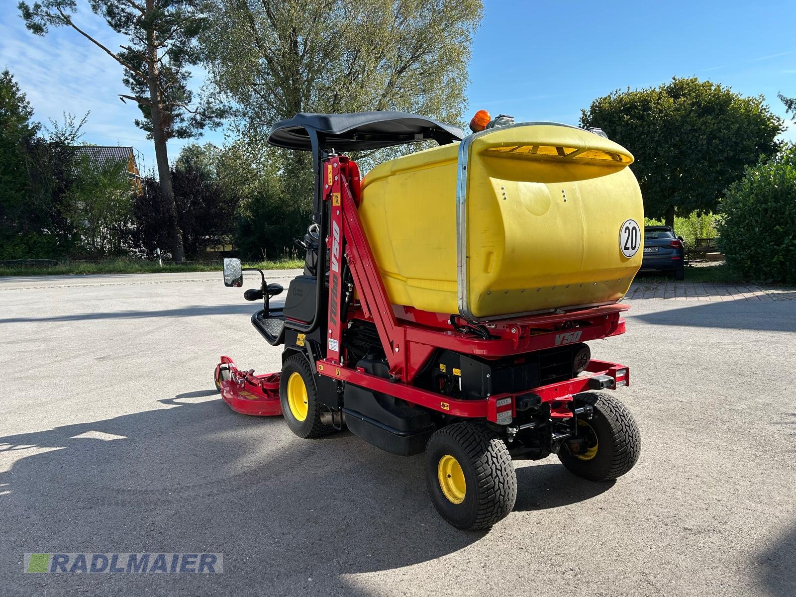 Großflächenmäher van het type Gianni Ferrari Turbo V50, Gebrauchtmaschine in Babensham (Foto 5)