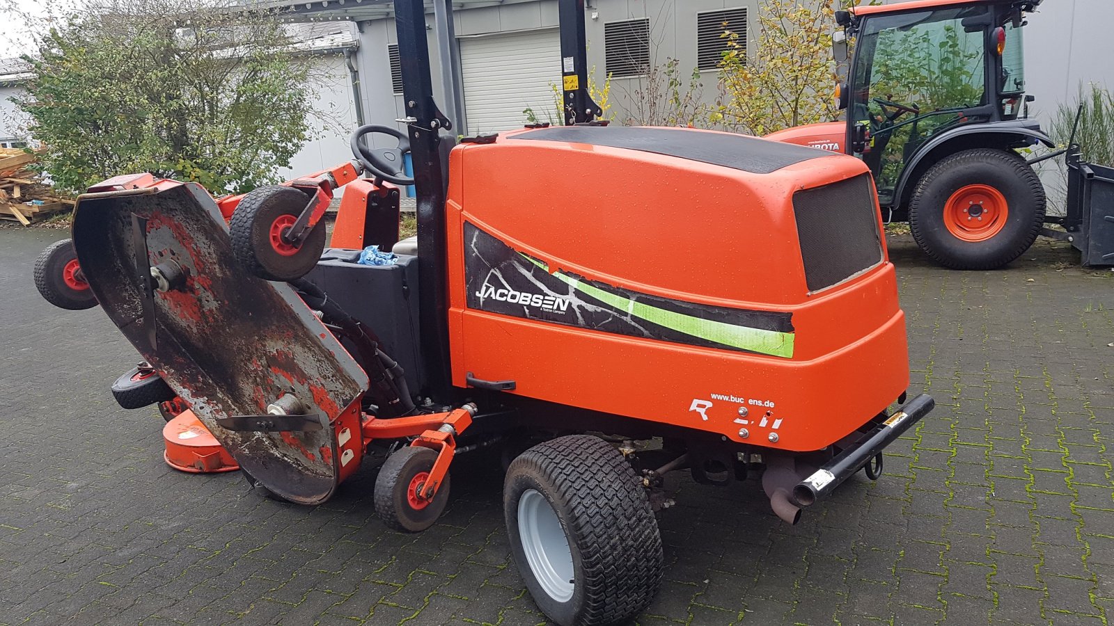 Großflächenmäher van het type Jacobsen R311, Gebrauchtmaschine in Olpe (Foto 5)