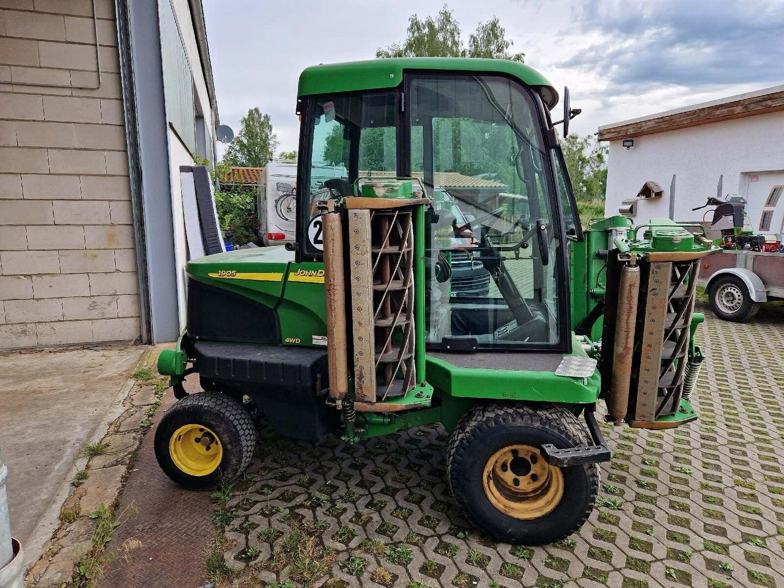 Großflächenmäher Türe ait John Deere Roberine 1905, Gebrauchtmaschine içinde Wolfsburg (resim 18)