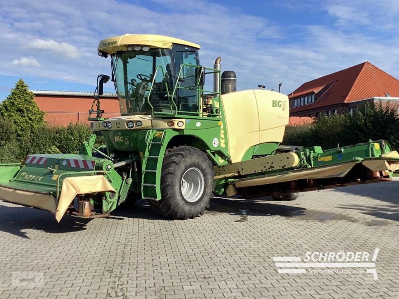 Großflächenmäher tip Krone BIG M 420 CV, Gebrauchtmaschine in Wittmund (Poză 1)