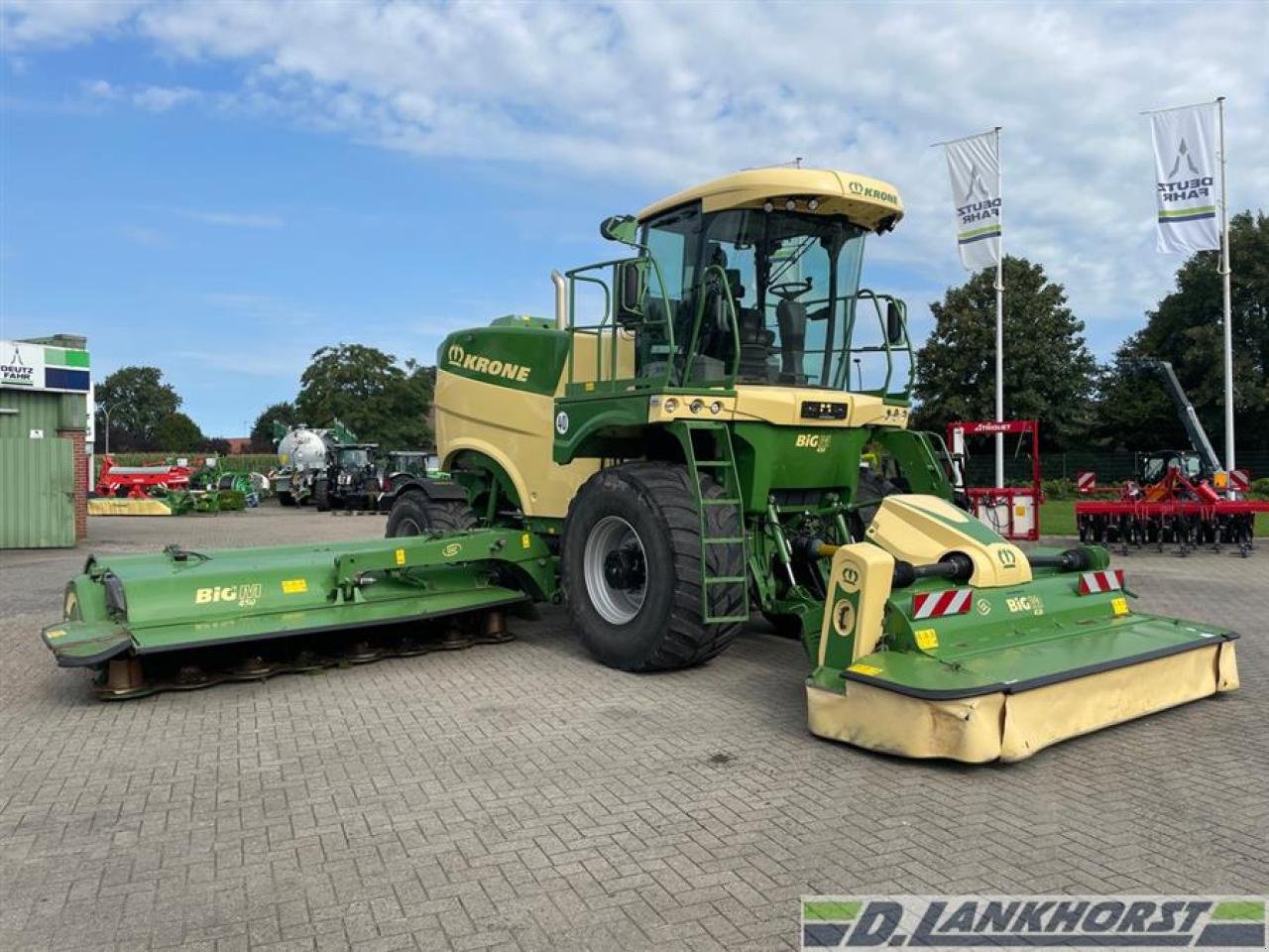 Großflächenmäher tip Krone BiG M 450 CV  T4f, Gebrauchtmaschine in Neuenhaus (Poză 3)