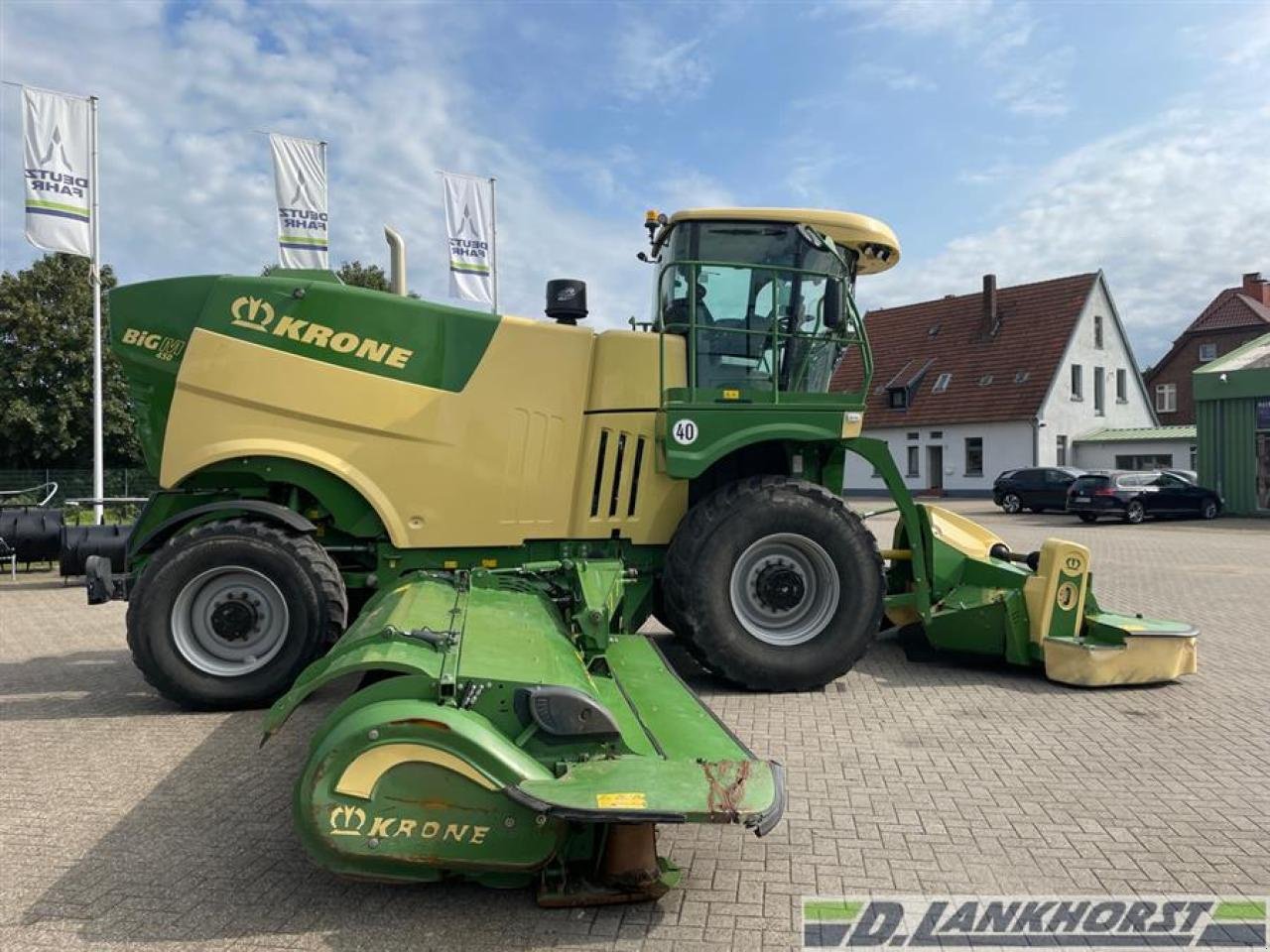 Großflächenmäher tip Krone BiG M 450 CV  T4f, Gebrauchtmaschine in Neuenhaus (Poză 4)