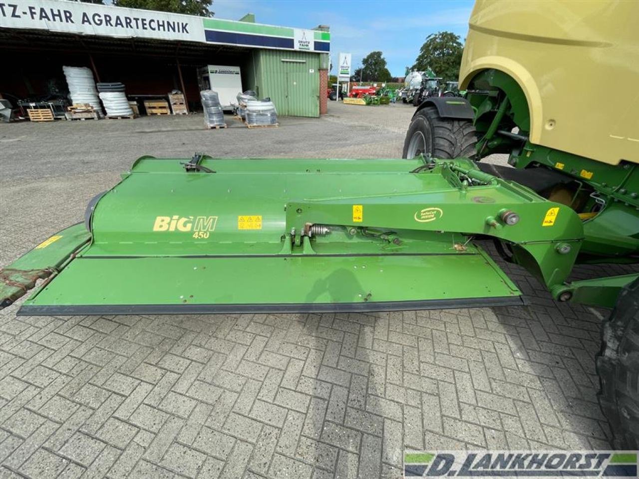 Großflächenmäher typu Krone BiG M 450 CV  T4f, Gebrauchtmaschine w Neuenhaus (Zdjęcie 14)