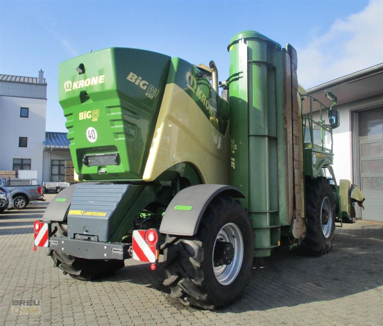 Großflächenmäher tip Krone Big M 450 CV, Gebrauchtmaschine in Cham (Poză 3)