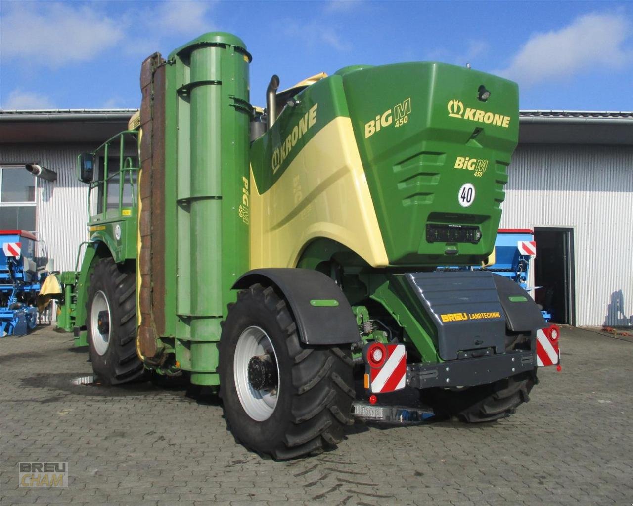 Großflächenmäher tipa Krone Big M 450 CV, Gebrauchtmaschine u Cham (Slika 4)