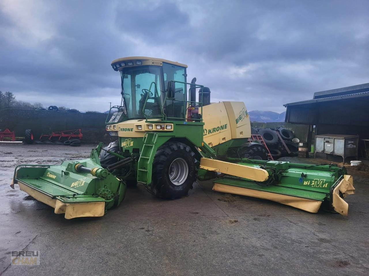 Großflächenmäher van het type Krone Big M II, Gebrauchtmaschine in Cham (Foto 1)