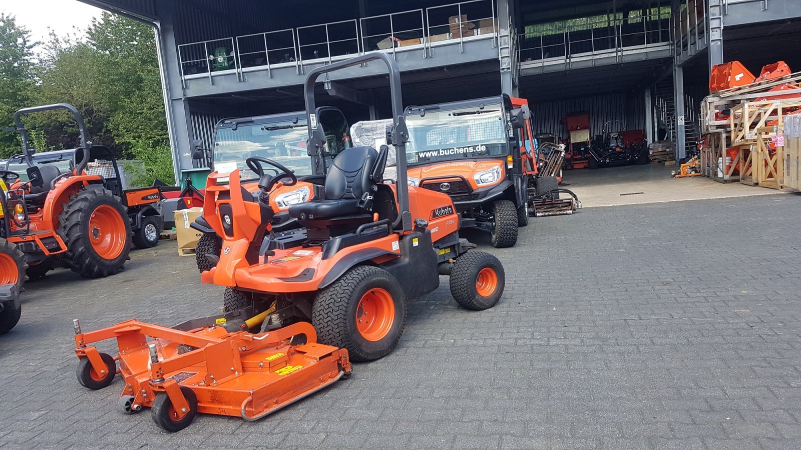 Großflächenmäher του τύπου Kubota F251-4WD Demo, Neumaschine σε Olpe (Φωτογραφία 6)