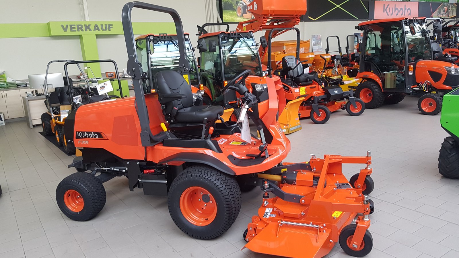 Großflächenmäher del tipo Kubota F391-4WD ab 0,99%, Neumaschine en Olpe (Imagen 2)