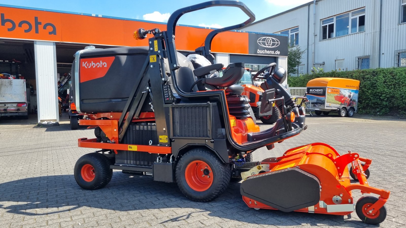 Großflächenmäher van het type Kubota FC4-501, Gebrauchtmaschine in Olpe (Foto 3)