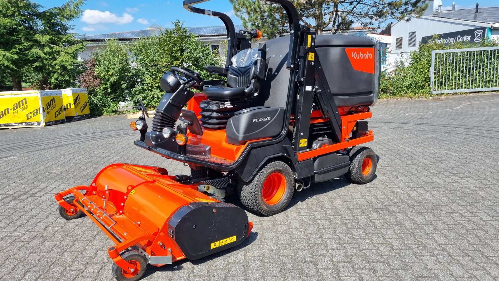 Großflächenmäher van het type Kubota FC4-501, Gebrauchtmaschine in Olpe (Foto 8)