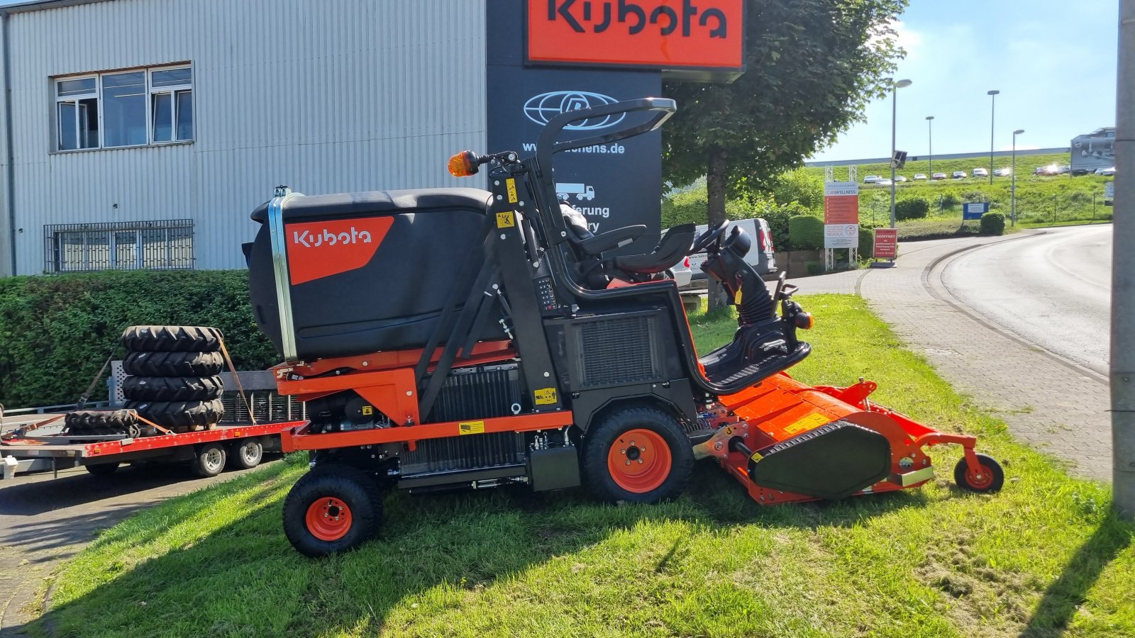 Großflächenmäher Türe ait Kubota FC4-501, Neumaschine içinde Olpe (resim 14)