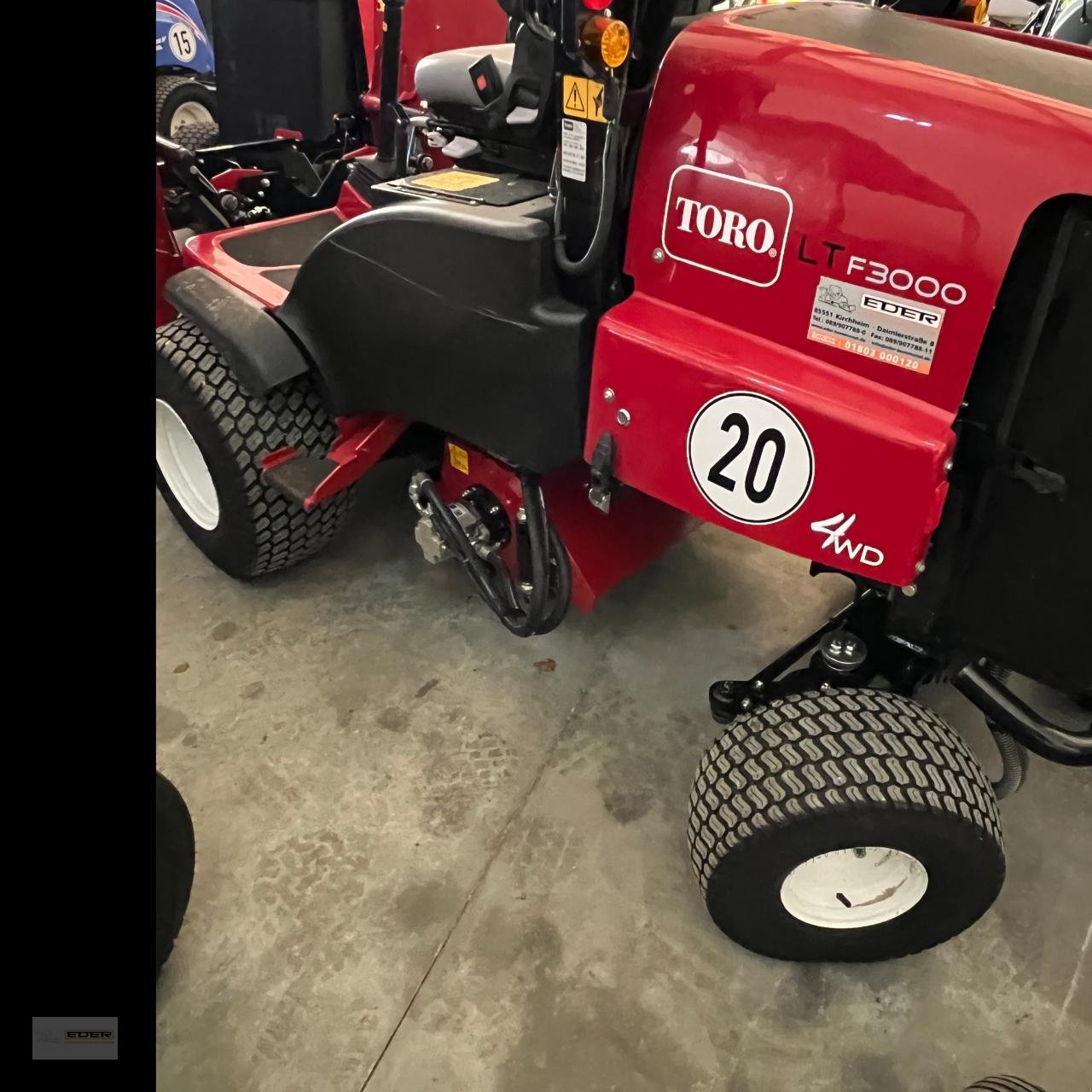 Großflächenmäher van het type Toro LT-F 3000, Gebrauchtmaschine in Kirchheim b. München (Foto 2)