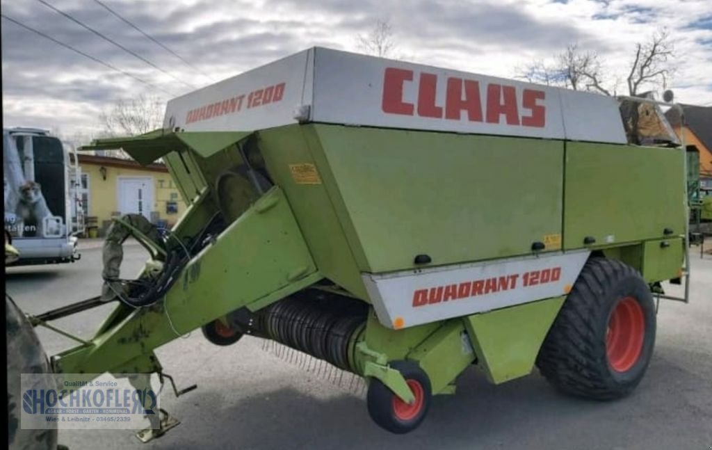 Großpackenpresse des Typs CLAAS Quadrant 1200 LTE, Gebrauchtmaschine in Wies (Bild 2)