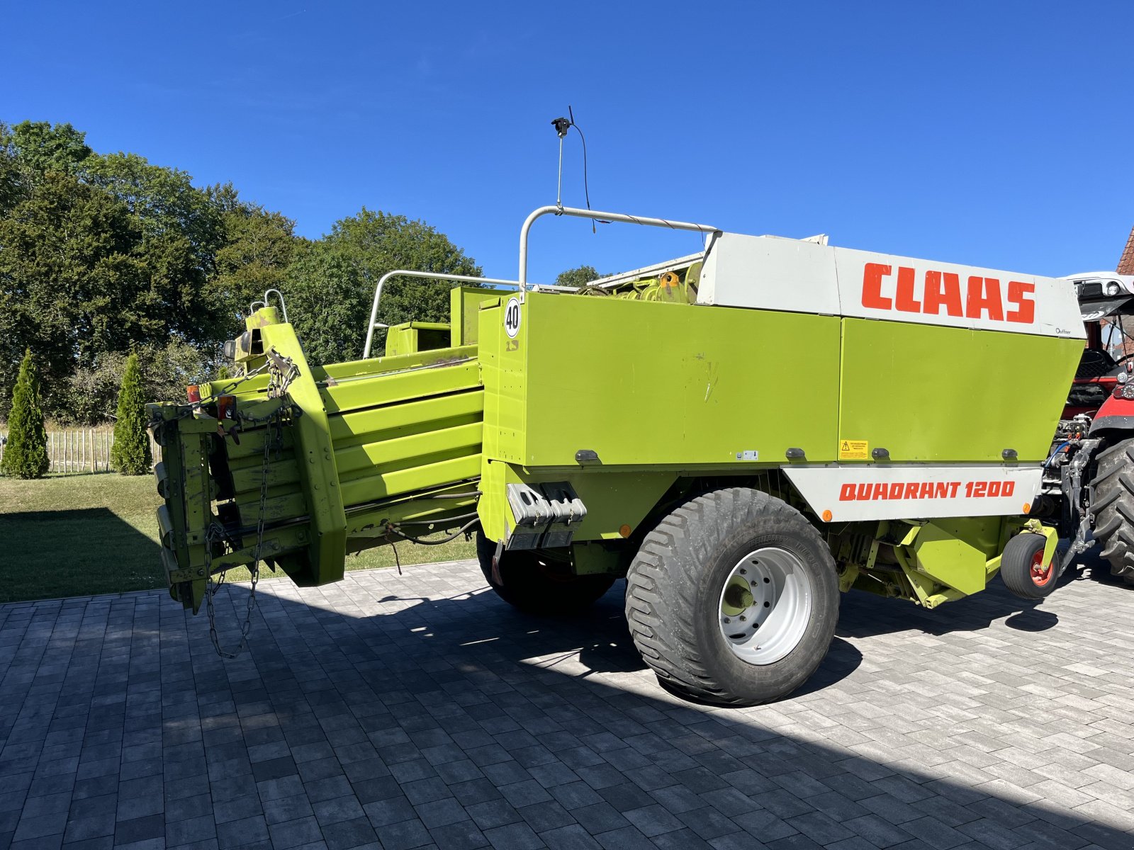 Großpackenpresse van het type CLAAS Quadrant 1200, Gebrauchtmaschine in Albstadt (Foto 1)