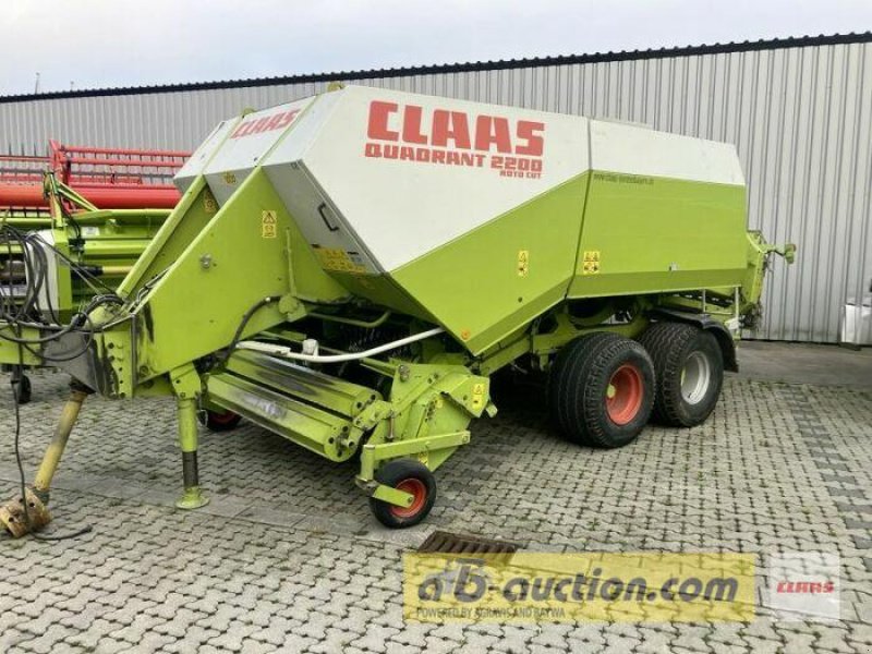 Großpackenpresse des Typs CLAAS QUADRANT 2200 RC AB-AUCTION, Gebrauchtmaschine in Schwandorf (Bild 1)