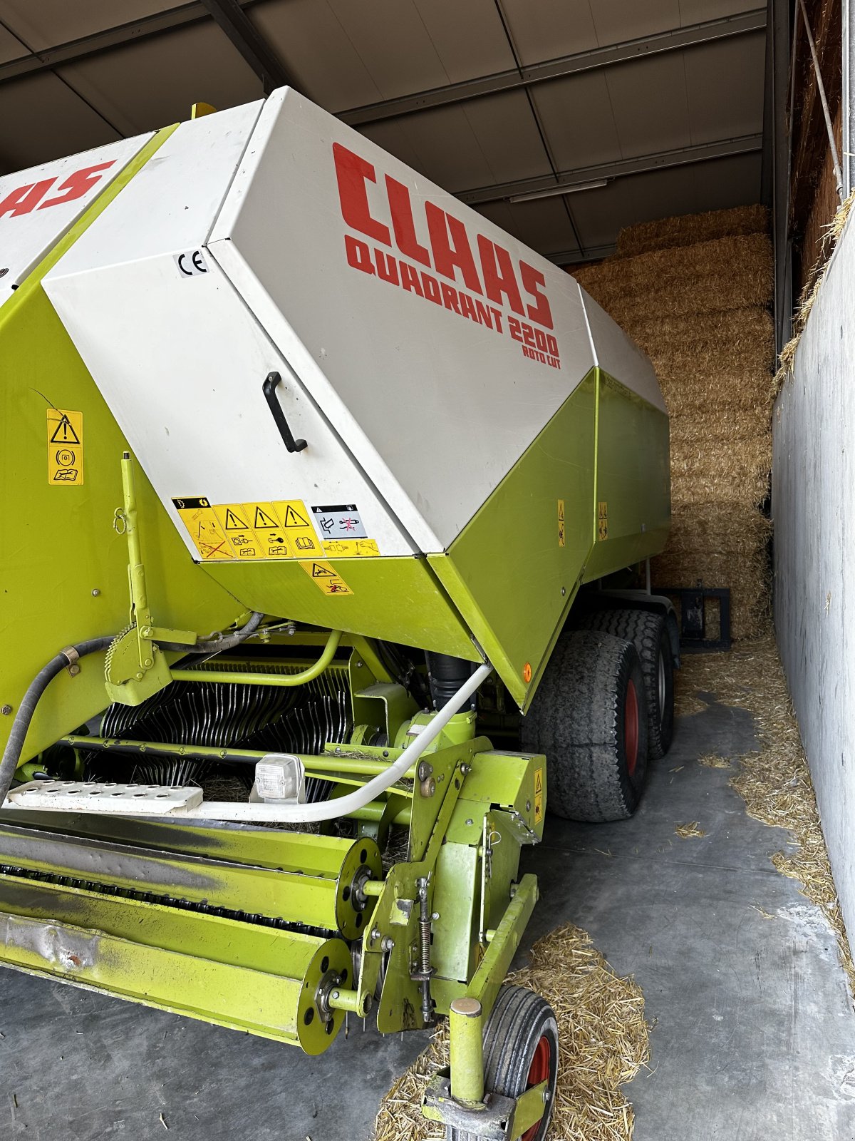 Großpackenpresse van het type CLAAS Quadrant 2200 RC Tandem, Gebrauchtmaschine in Bernhardswald  (Foto 1)