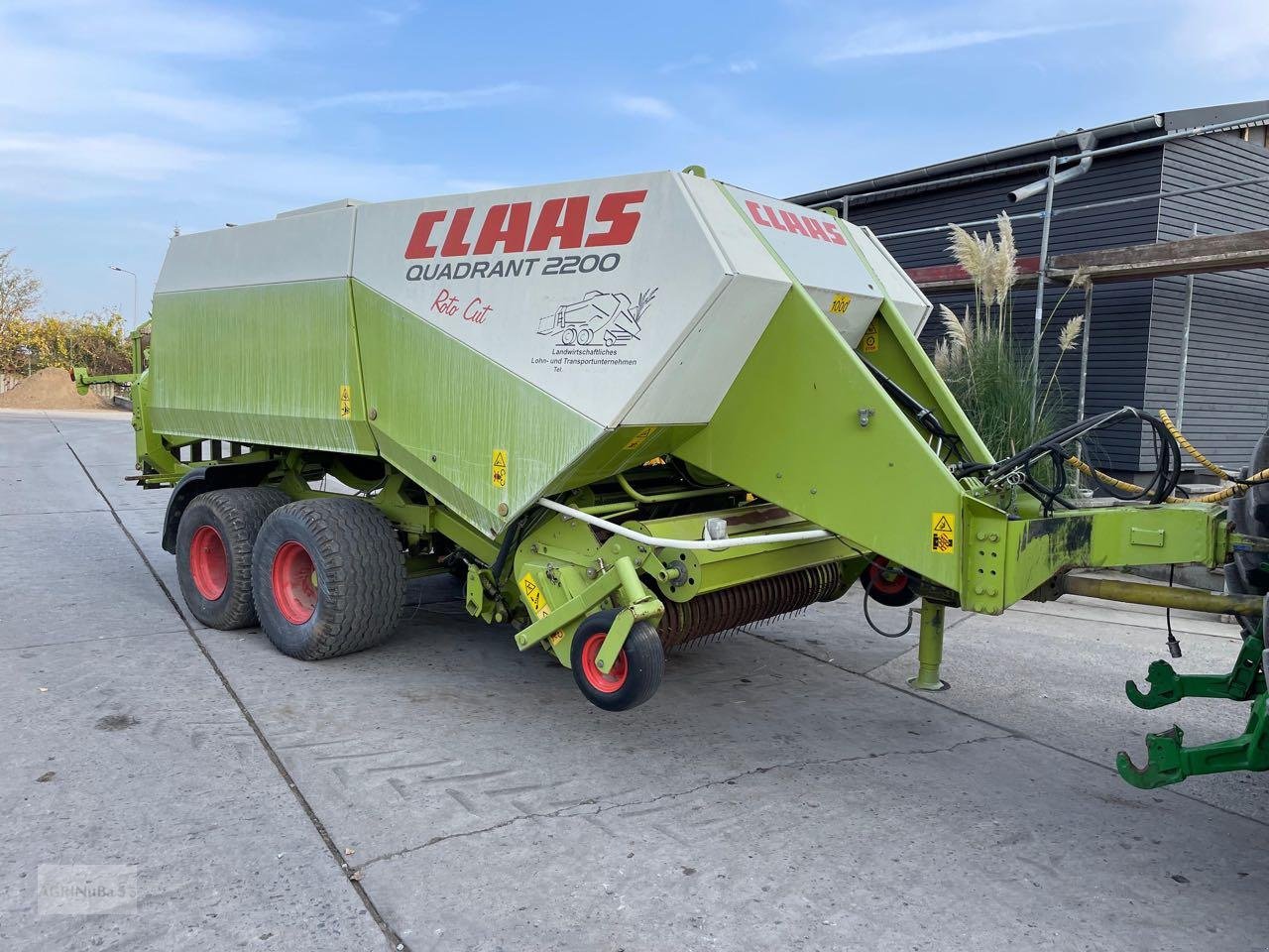 Großpackenpresse des Typs CLAAS Quadrant 2200 RC, Gebrauchtmaschine in Prenzlau (Bild 1)