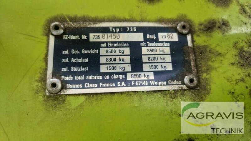 Großpackenpresse del tipo CLAAS QUADRANT 2200 RC, Gebrauchtmaschine en Melle-Wellingholzhausen (Imagen 7)