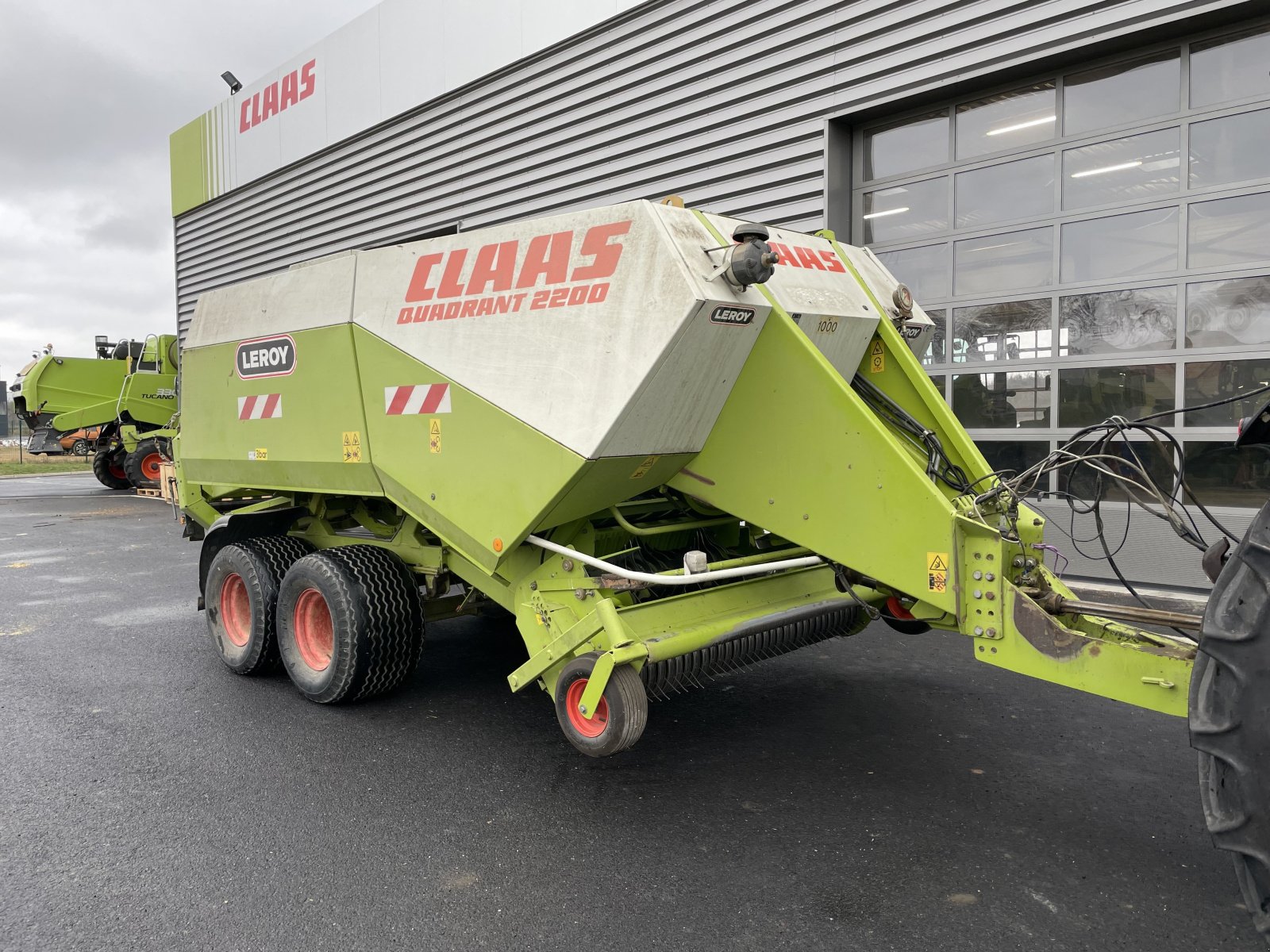 Großpackenpresse typu CLAAS QUADRANT 2200, Gebrauchtmaschine v Gannat (Obrázek 7)