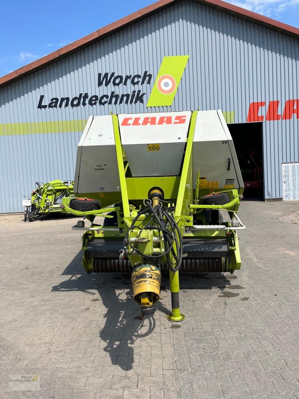 Großpackenpresse des Typs CLAAS Quadrant 2200, Gebrauchtmaschine in Schora (Bild 2)