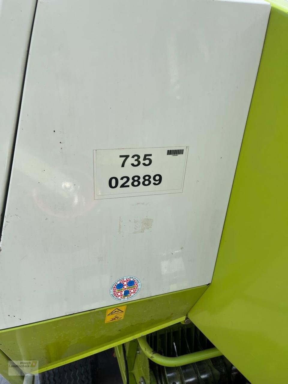 Großpackenpresse des Typs CLAAS Quadrant 2200, Gebrauchtmaschine in Schora (Bild 4)