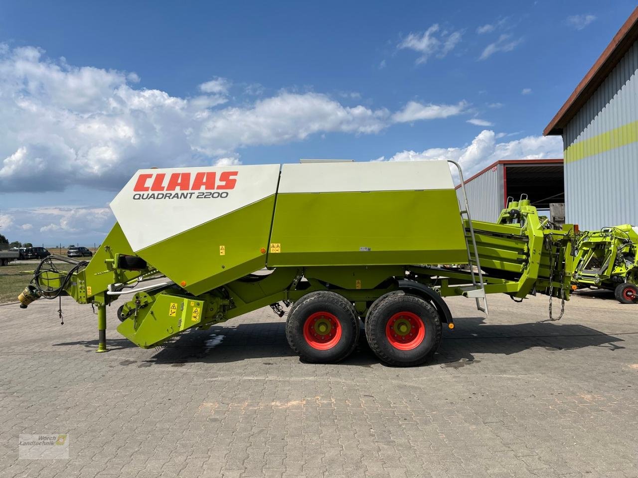 Großpackenpresse des Typs CLAAS Quadrant 2200, Gebrauchtmaschine in Schora (Bild 10)