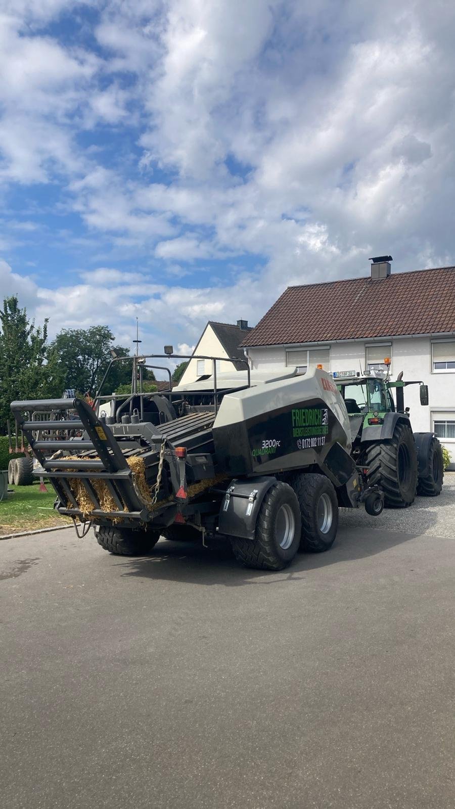 Großpackenpresse tipa CLAAS Quadrant 3200 FC Tandem, Gebrauchtmaschine u Allershausen (Slika 7)