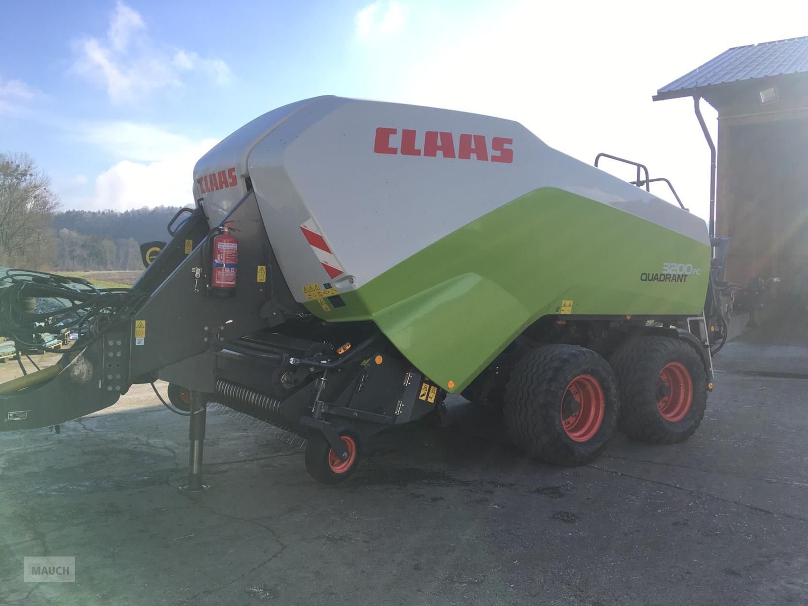 Großpackenpresse tip CLAAS Quadrant 3200 FC, Gebrauchtmaschine in Burgkirchen (Poză 1)