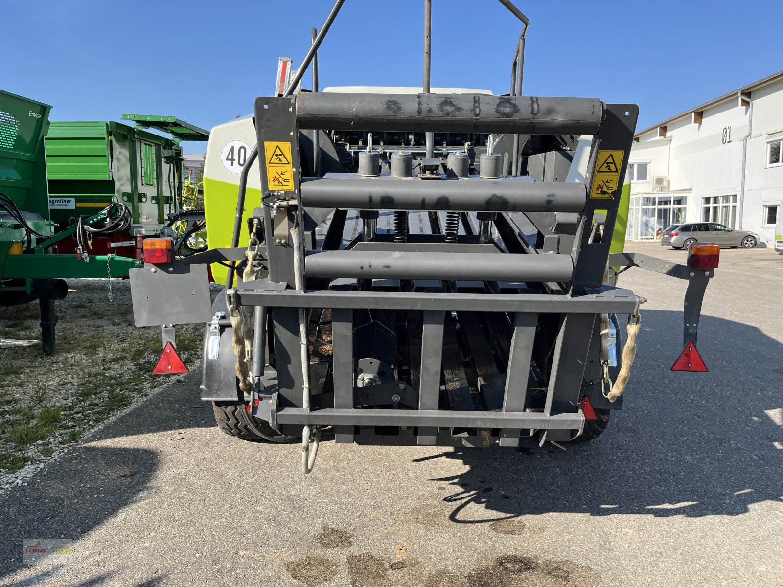 Großpackenpresse van het type CLAAS Quadrant 3200 RC Tandem Krassort Vorabuhäcksler, Gebrauchtmaschine in Langenau (Foto 3)